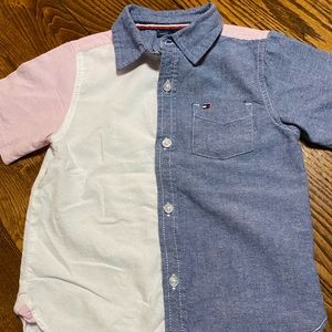 Tommy Hilfiger button down 4t